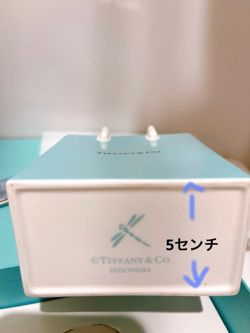でぃちゃん　Tiffany & Co. バッグ型花瓶　美品　未使用