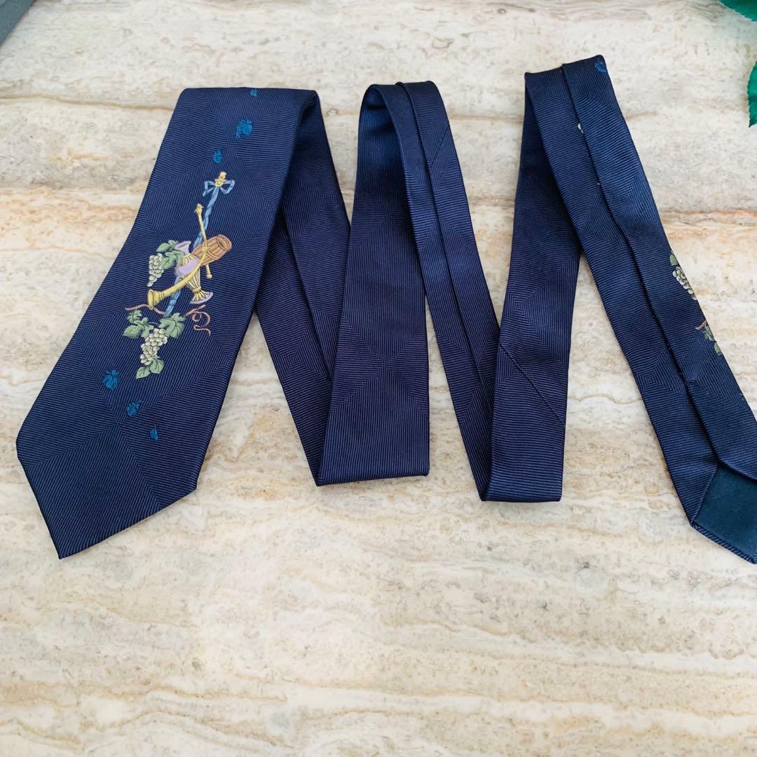 N339 新品未使用 ドミニックフランス 定価105,000円 ネクタイ メンズ