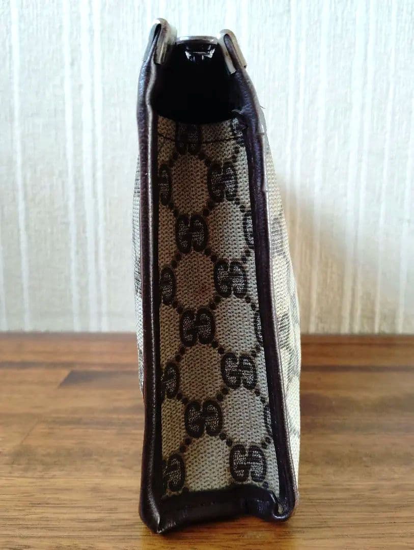 将　GUCCIグッチ　オールドグッチ　シェリーライン　GG　クラッチバック