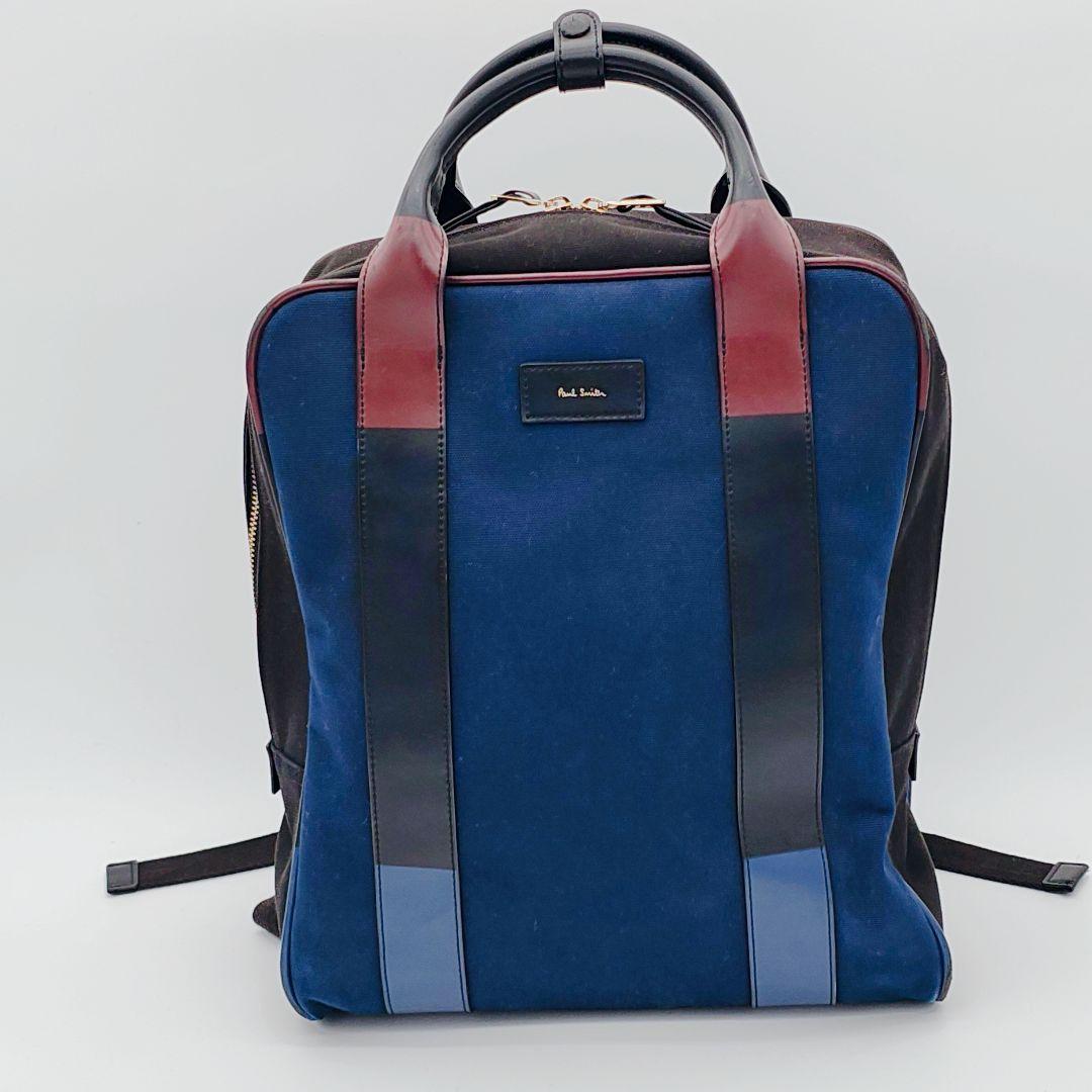 Paul Smith リュック・バックパック 2WAY ネイビー