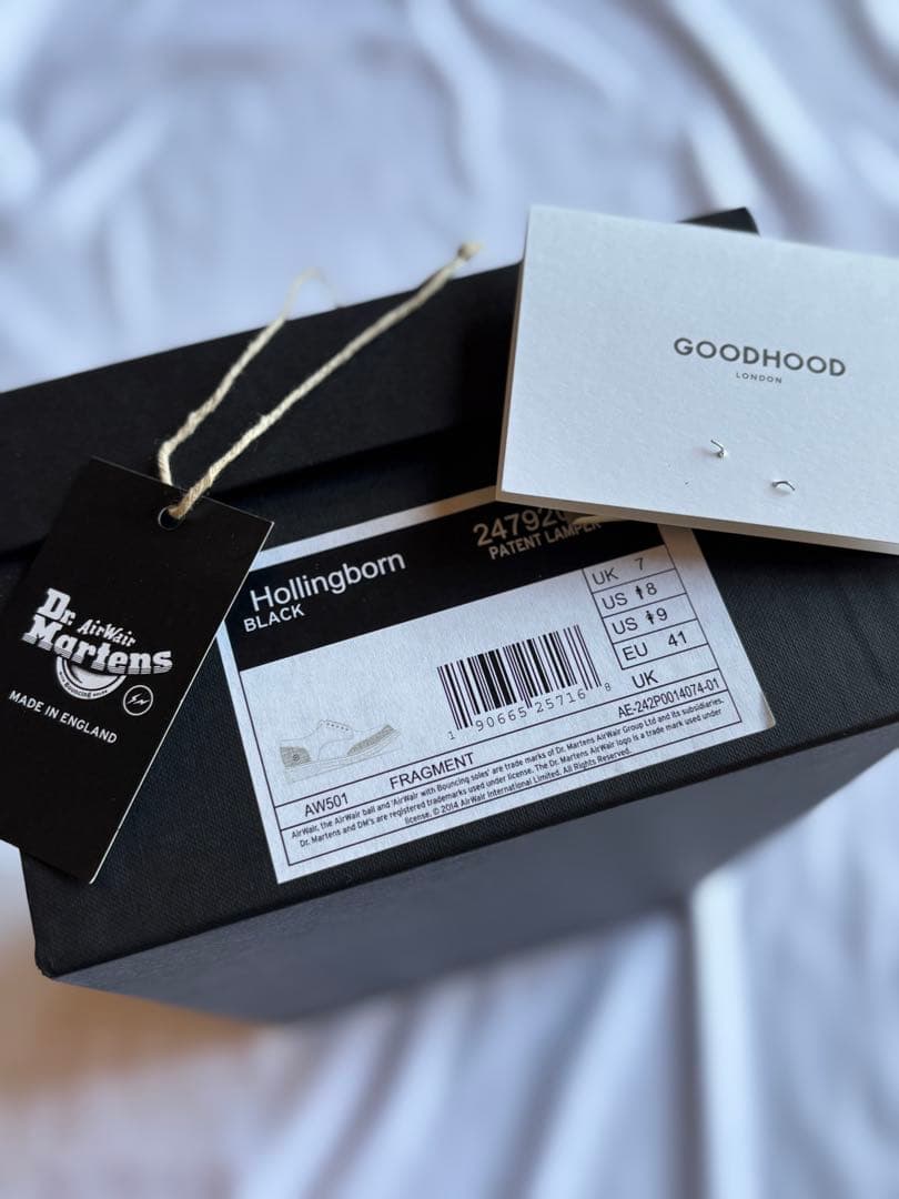 Dr.Martens x fragment 26cm 藤原ヒロシ
