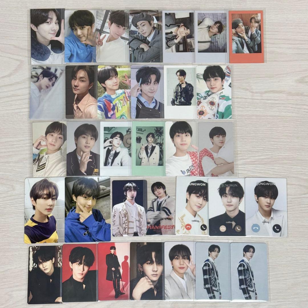 ENHYPEN JUNGWON ジョンウォン トレカ 126枚 まとめ売り