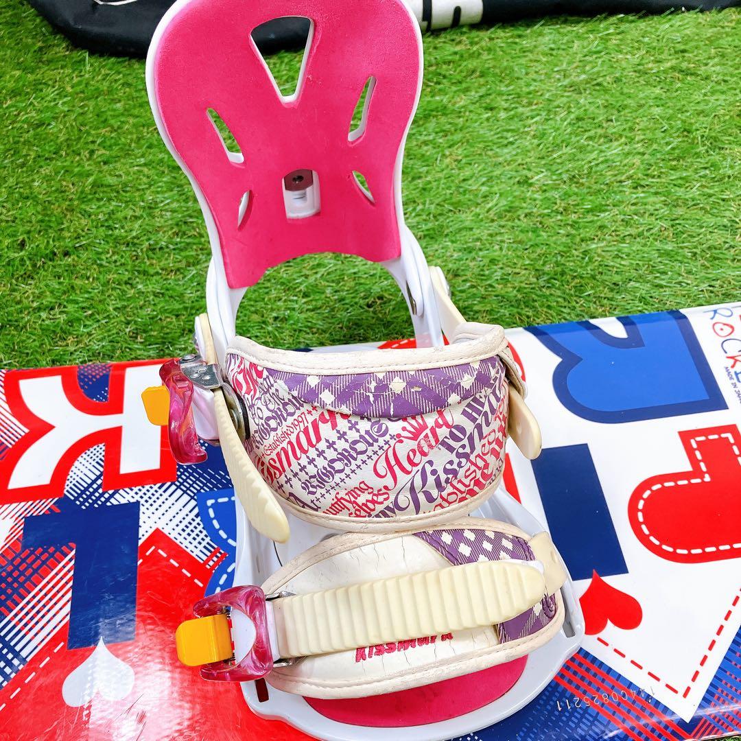 即乗り　入門　Kissmark キスマーク スノボード ビンディング　バック