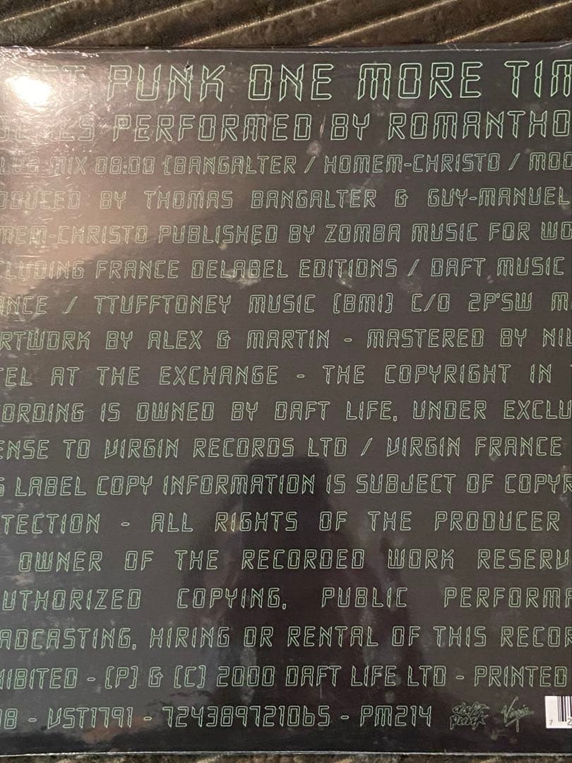 【未開封3枚+オマケ】DAFTPUNK/UNDERWORLD/BOY