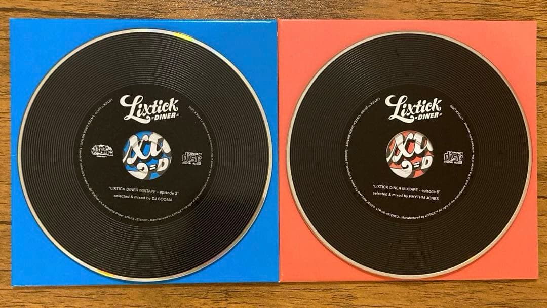 Lixtick Diner Mixtape CD 8枚セット