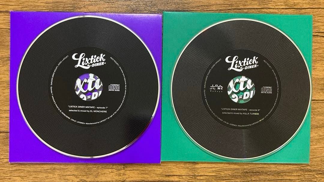 Lixtick Diner Mixtape CD 8枚セット