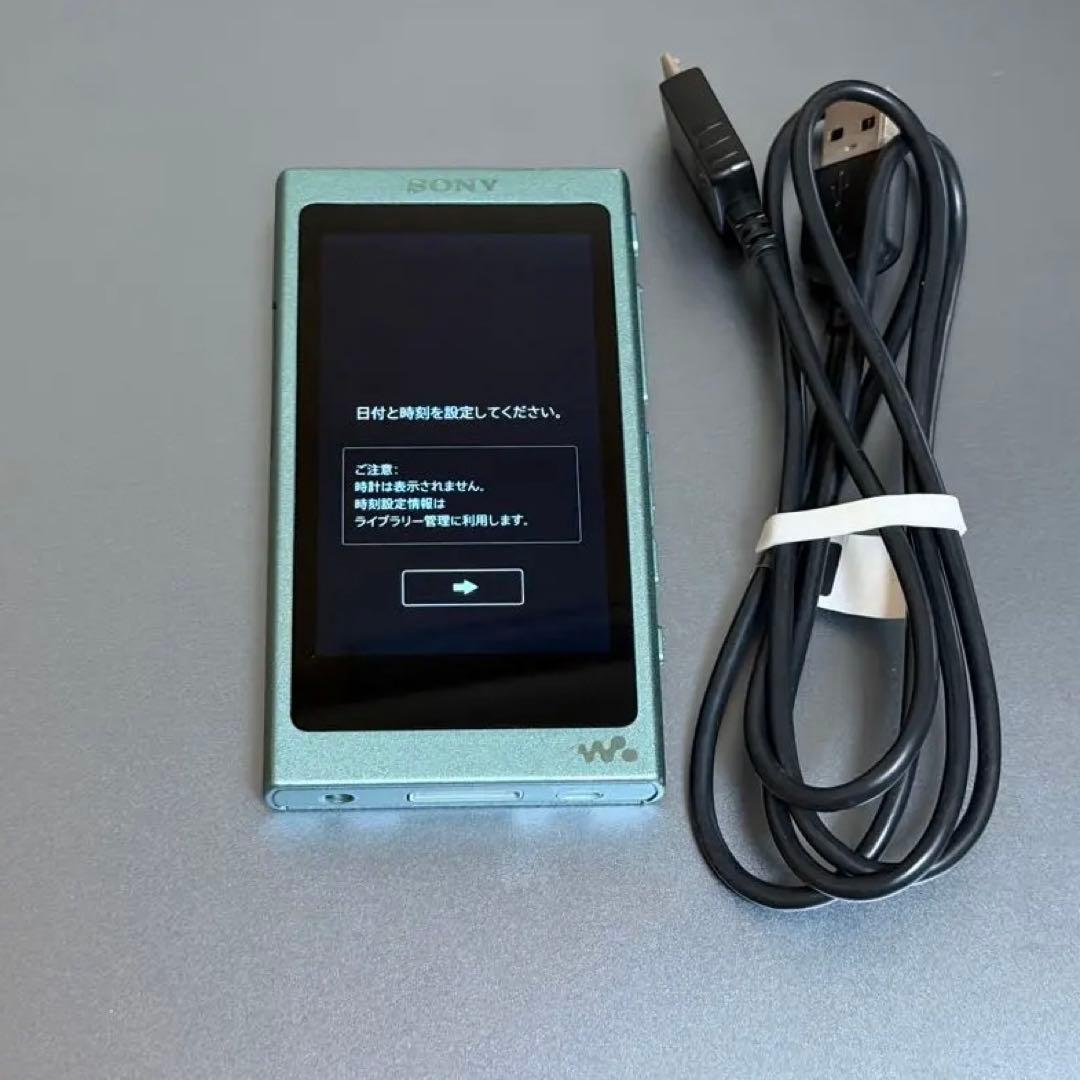 SONY NW-A45 ホライズングリーン USBケーブル付き