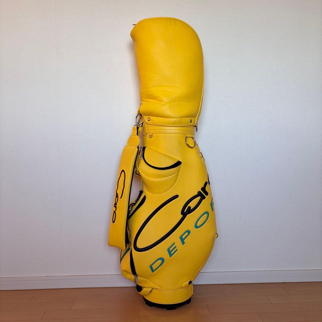 キャディバックCAROキャロNEW BOXER USA YELLOWゴルフバッグ