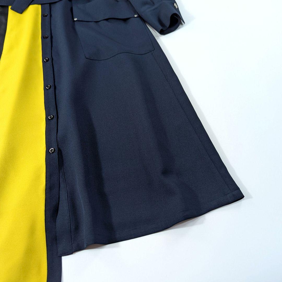 大人気★美品◎ユナイテッドトウキョウ　ダブルベルトシャツワンピース　2.4万　S