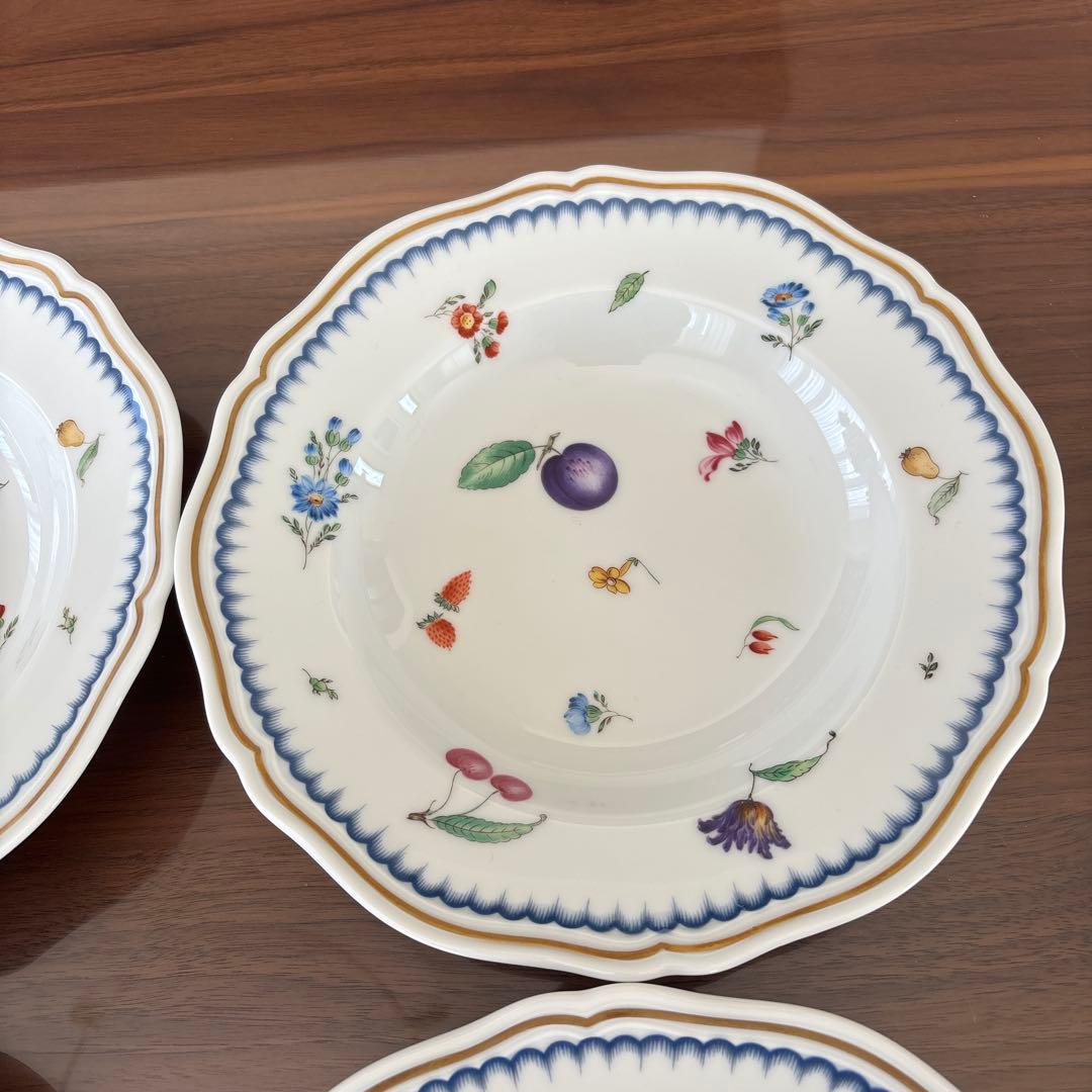 リチャードジノリ☆イタリアンフルーツスープ皿5枚セット