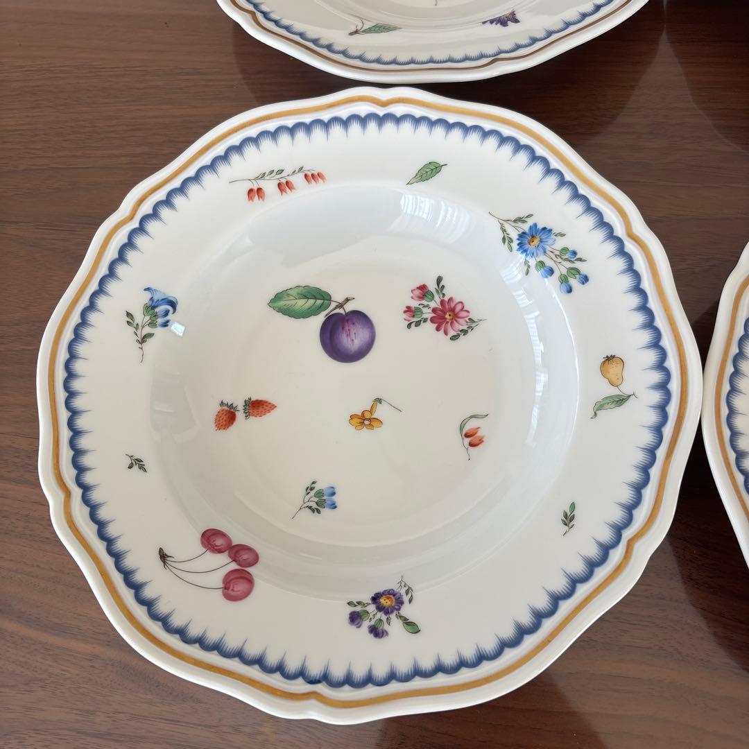 リチャードジノリ☆イタリアンフルーツスープ皿5枚セット