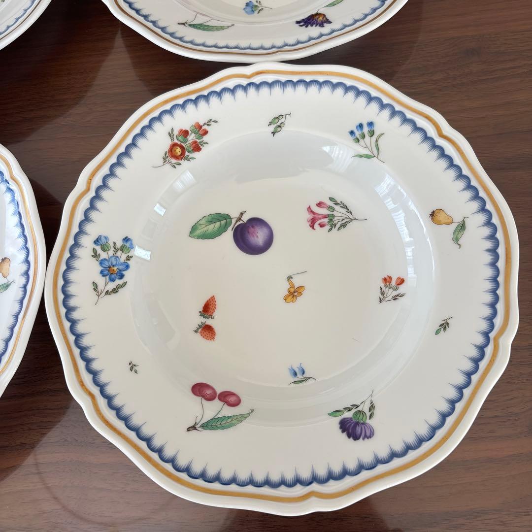 リチャードジノリ☆イタリアンフルーツスープ皿5枚セット