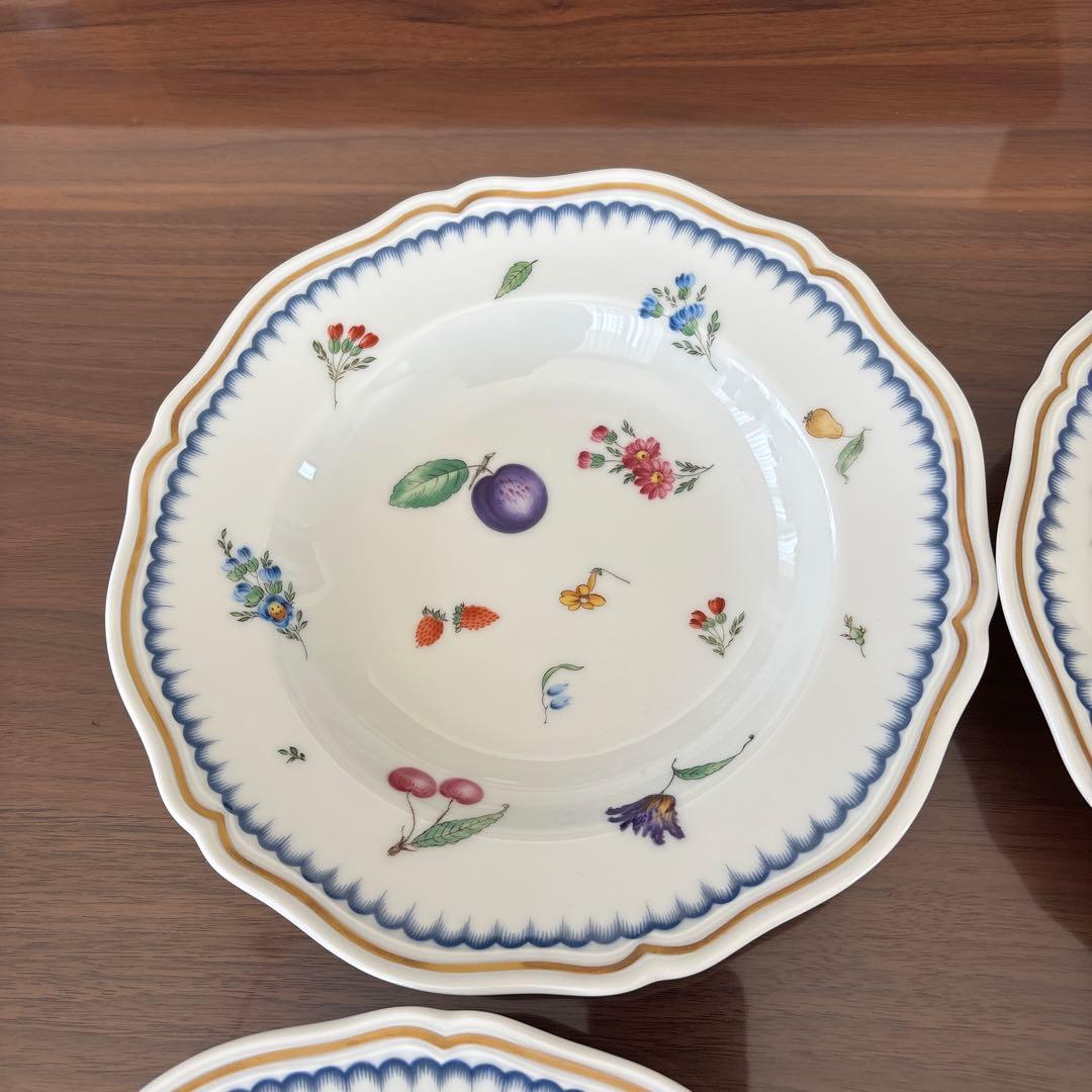 リチャードジノリ☆イタリアンフルーツスープ皿5枚セット