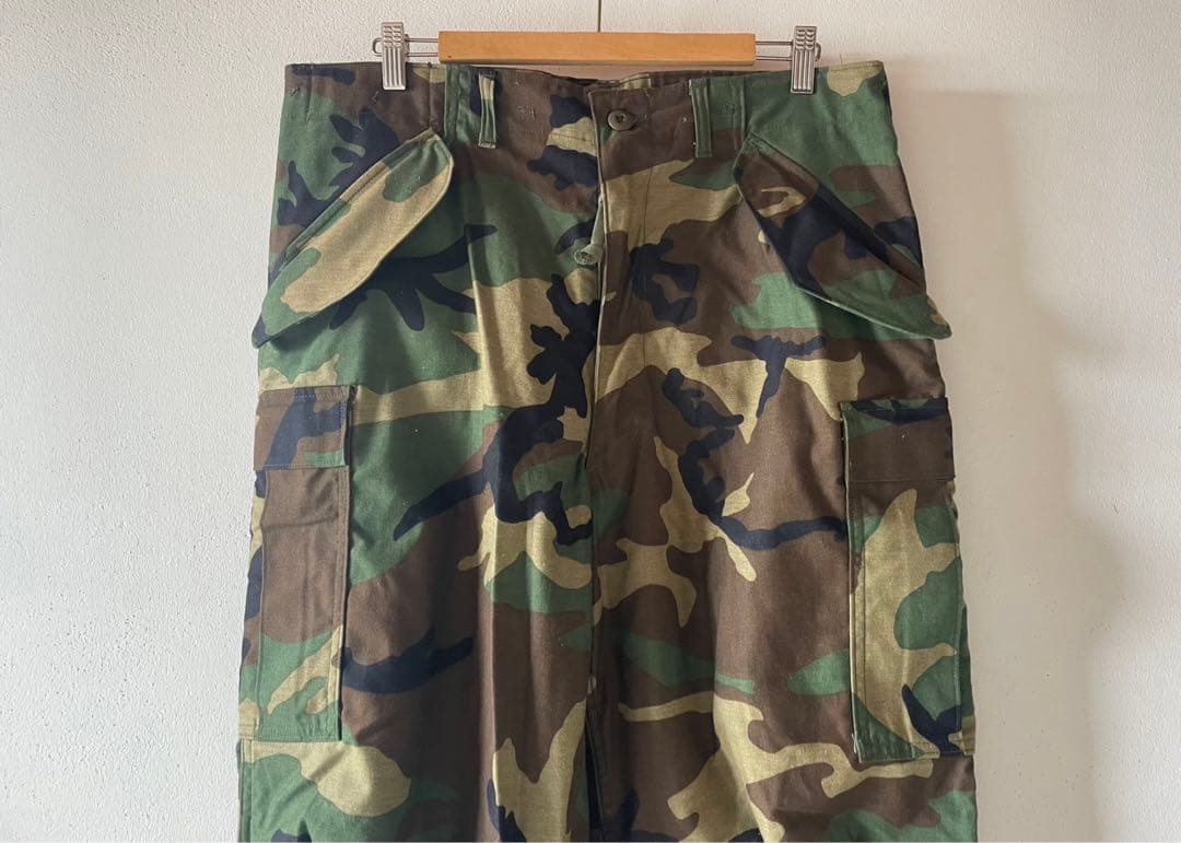 DEAD◎\"87 米軍実物 USアーミー M65 迷彩カモカーゴパンツ M-R◎