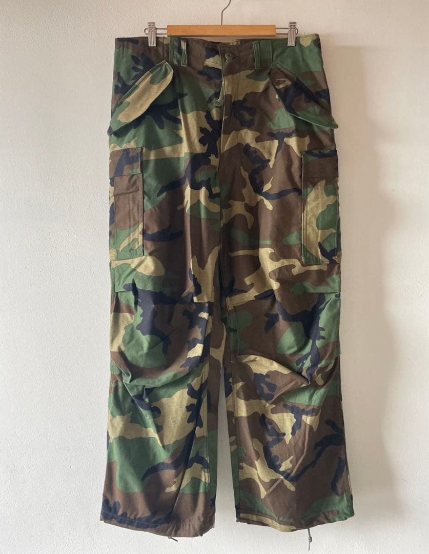 DEAD◎\"87 米軍実物 USアーミー M65 迷彩カモカーゴパンツ M-R◎
