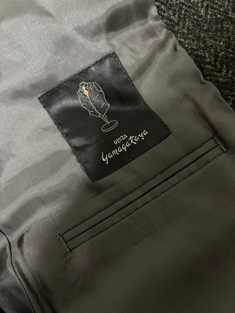 ハリスツィードHarris Tweed 山形屋オーダースーツ　入園入学セレモニー