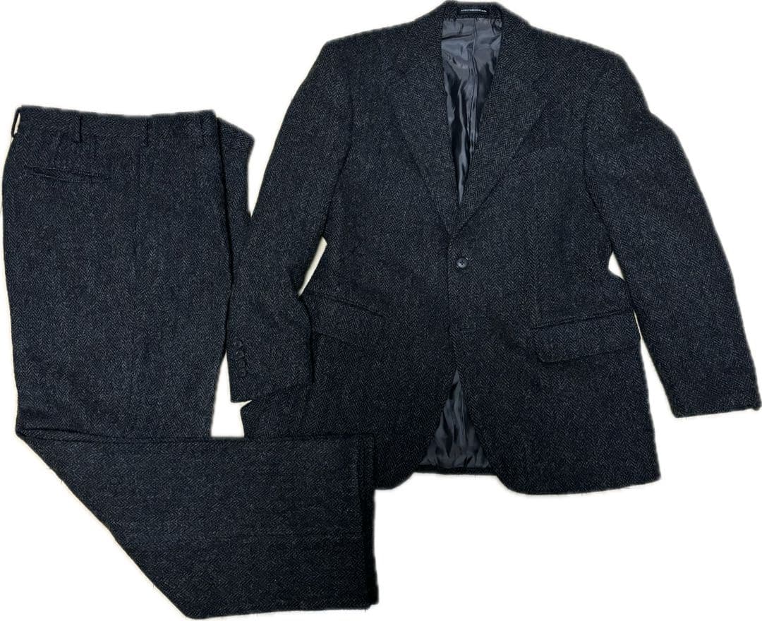 ハリスツィードHarris Tweed 山形屋オーダースーツ　入園入学セレモニー