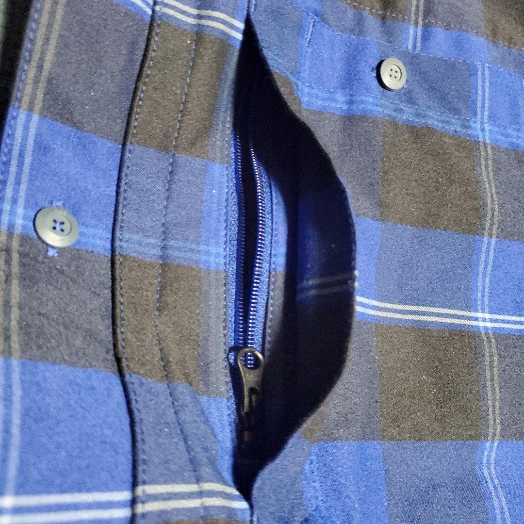 NIKE SB 青黒チェックウェア　NIKE　BOARDING