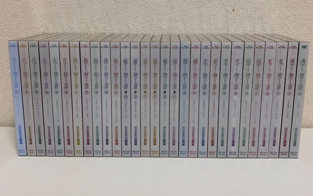 完全生産限定版　物語シリーズ　Blu-ray　29巻セット