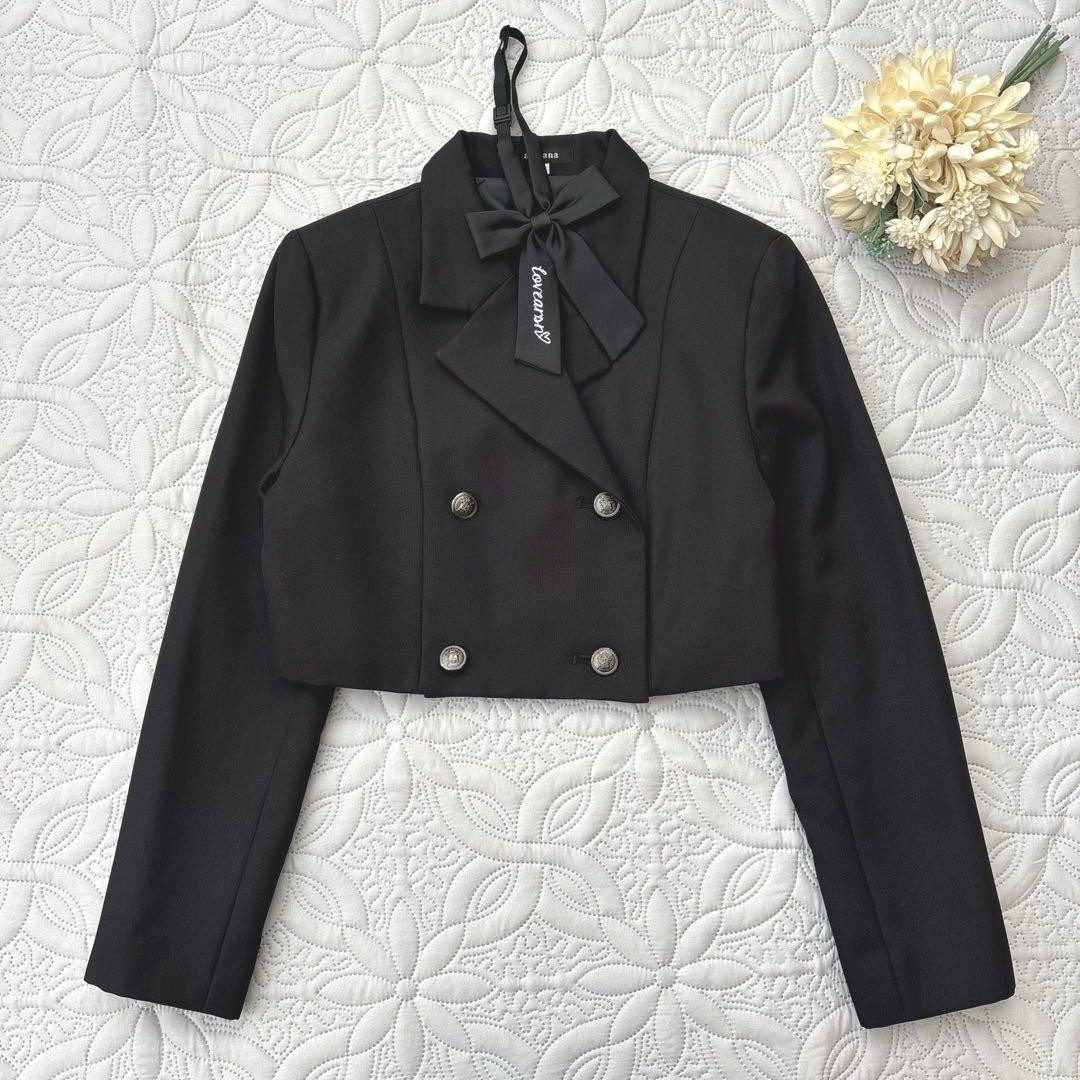 アリサナ　卒服　165 フォーマル　4点セット　ブラック　スカートスーツ