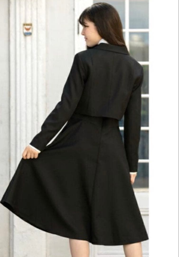 アリサナ　卒服　165 フォーマル　4点セット　ブラック　スカートスーツ