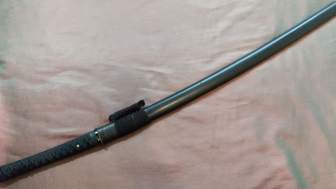 【直刃刃紋】模造刀 舞踊 模擬刀 拵え 喰出し鍔 刀剣 日本刀 刀