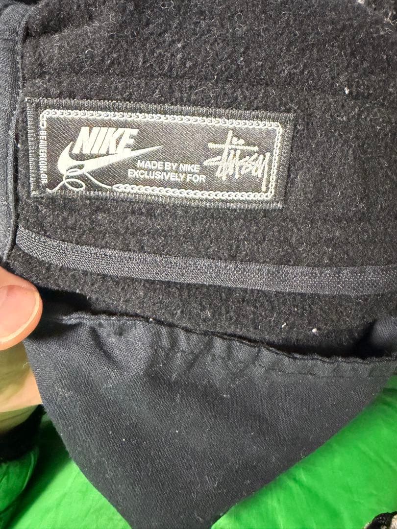 い*ぬ様 Stussy Nike Striped Wool Pants Blac