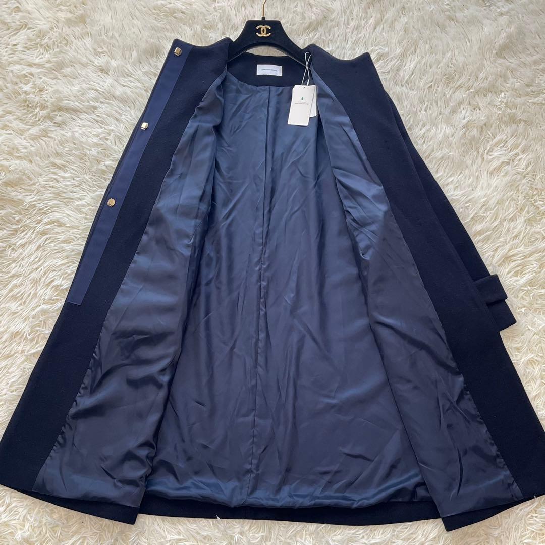 【タグ付き✨️】グリーンレーベルリラクシング ソフトメルトン Aラインコート