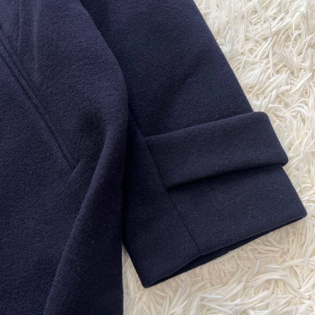 【タグ付き✨️】グリーンレーベルリラクシング ソフトメルトン Aラインコート