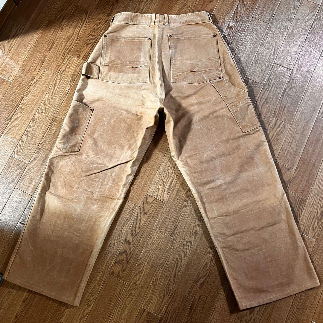 40s-50s カーハート ハートタグ ダブルニー ダックパンツ 38インチ