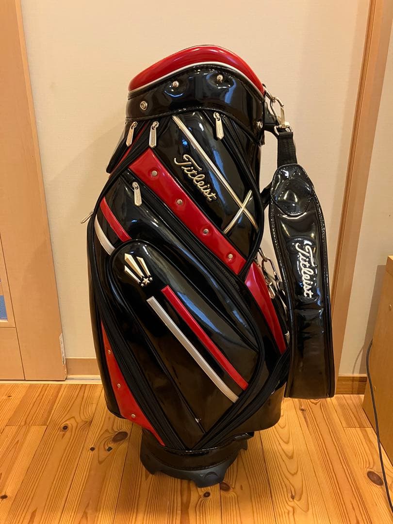 Titleist/タイトリスト エナメル キャディバッグ9.5型