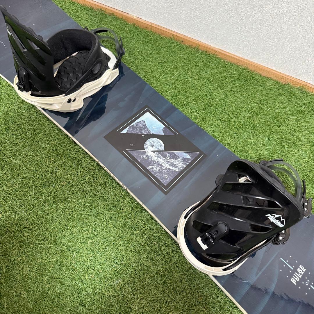 O1 SALOMON 158cm メンズスノーボードセット