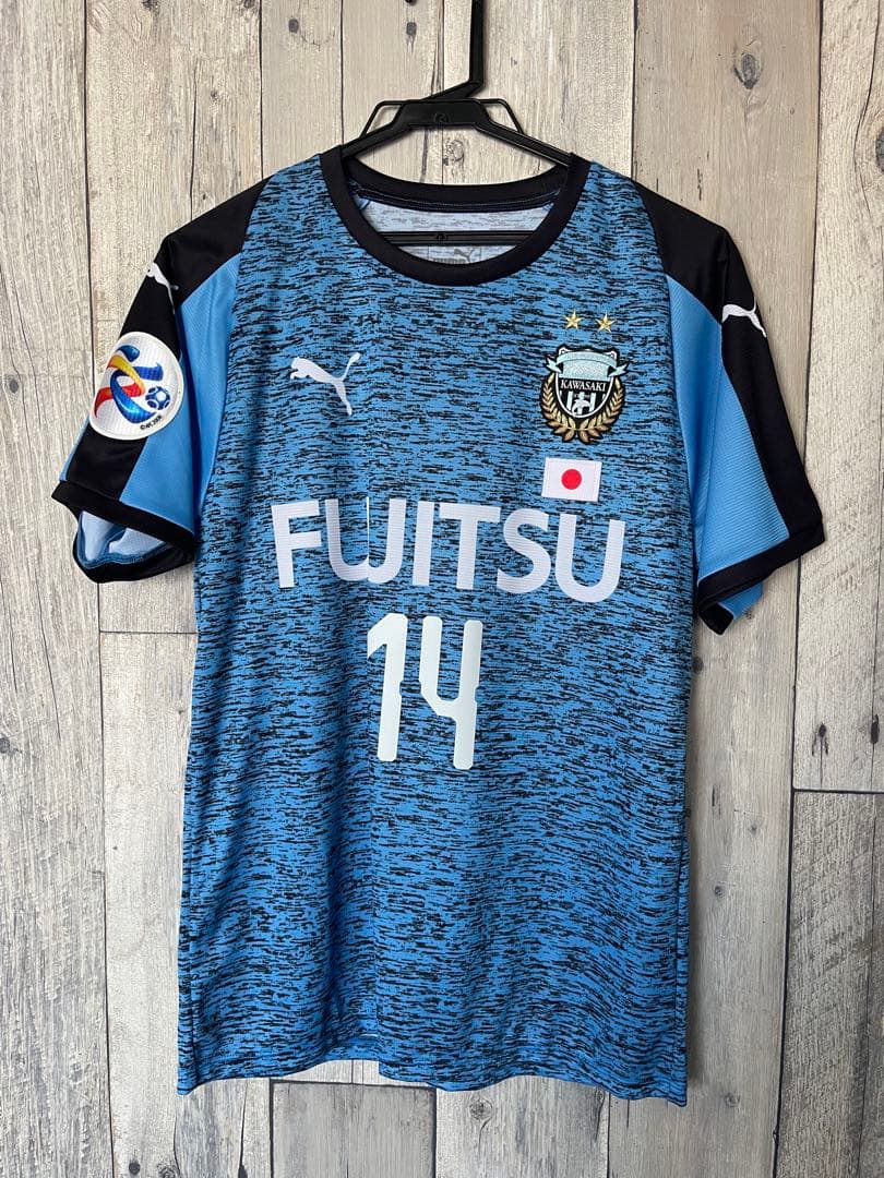 PUMA 川崎フロンターレ 2019ACLホームユニフォーム 中村憲剛 14