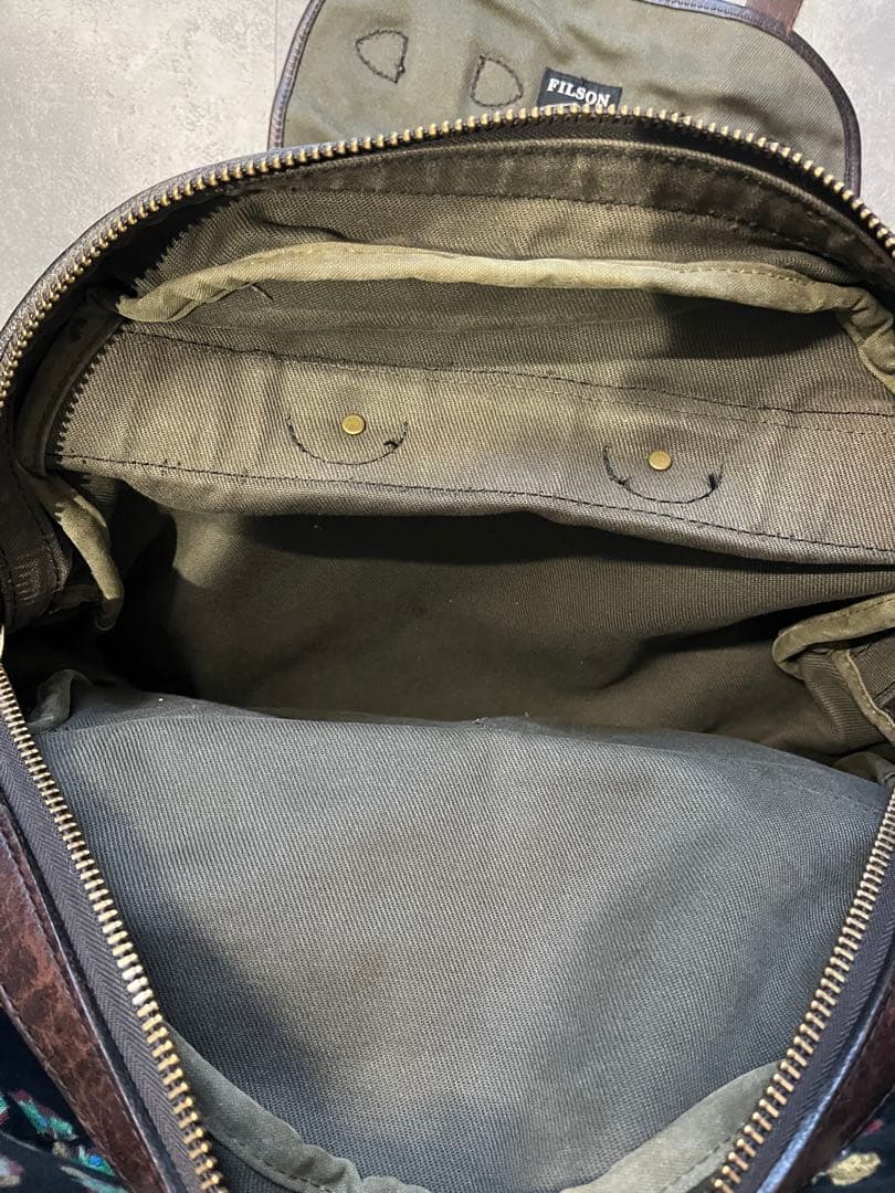 FILSON レザー　キャンバス　バックパック