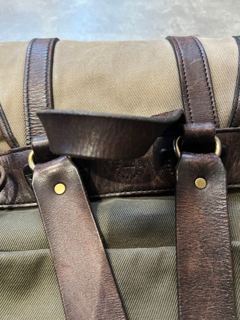 FILSON レザー　キャンバス　バックパック