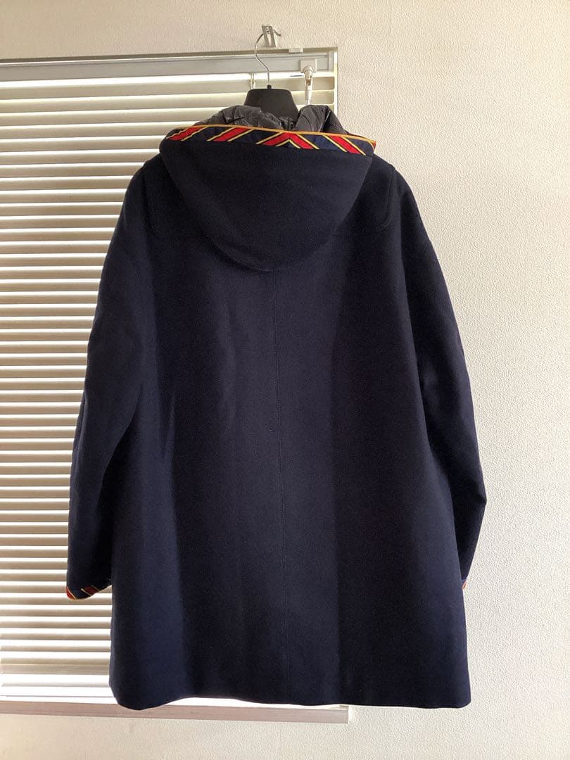 訳あり未使用品【Fay】フェイ　ウールコート　紺　Lサイズ　TOD'S
