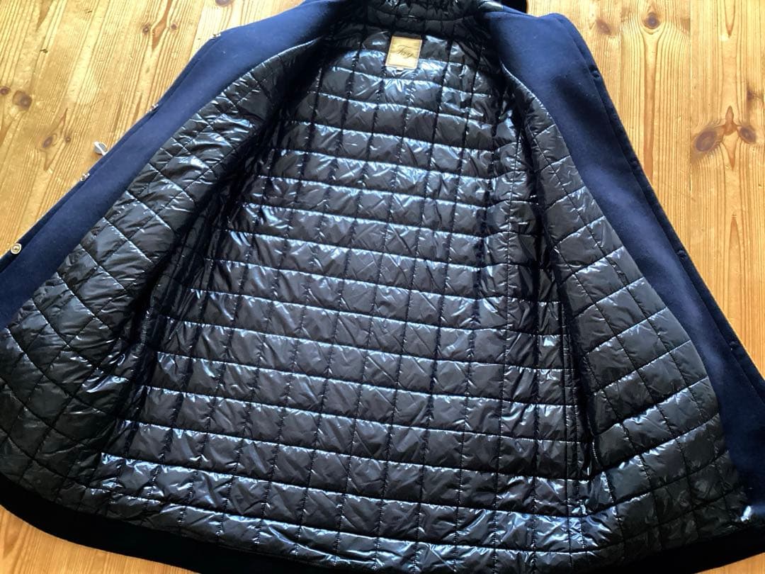 訳あり未使用品【Fay】フェイ　ウールコート　紺　Lサイズ　TOD'S