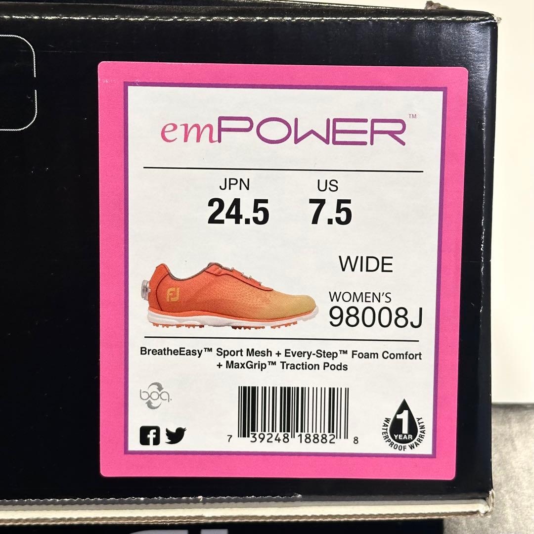 【新品】FootJoy ゴルフシューズ Boaシステム