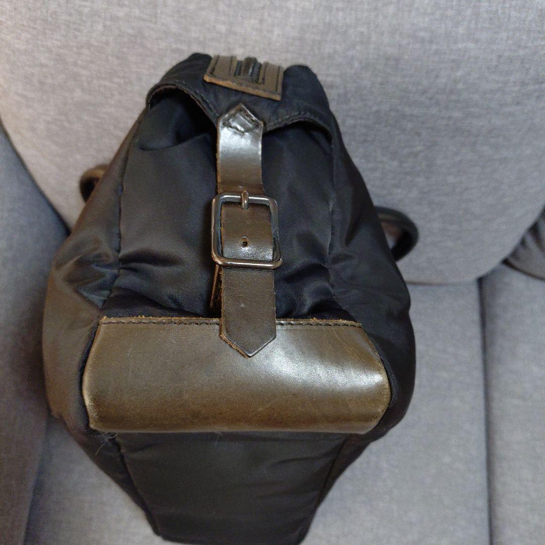 ヨウジヤマモト　トラベルバッグ　ナイロン　ブラック