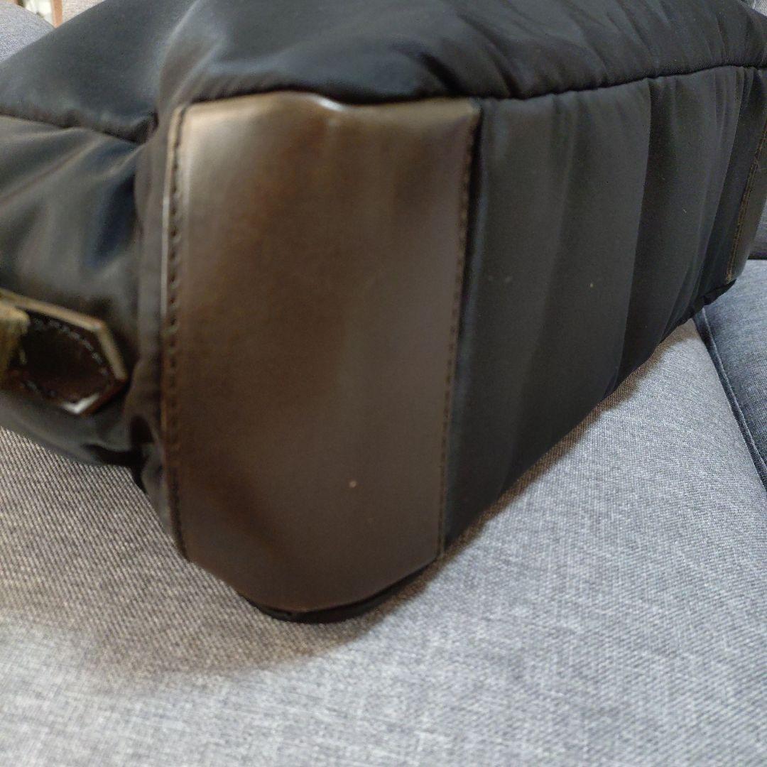 ヨウジヤマモト　トラベルバッグ　ナイロン　ブラック