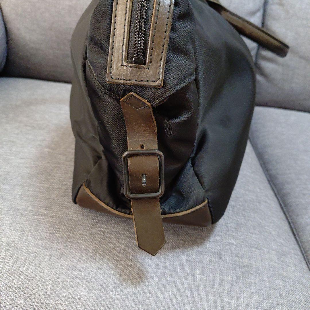 ヨウジヤマモト　トラベルバッグ　ナイロン　ブラック