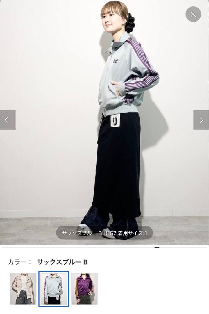 【chimaaa-hijiii】美品NEEDLトラックジャケット