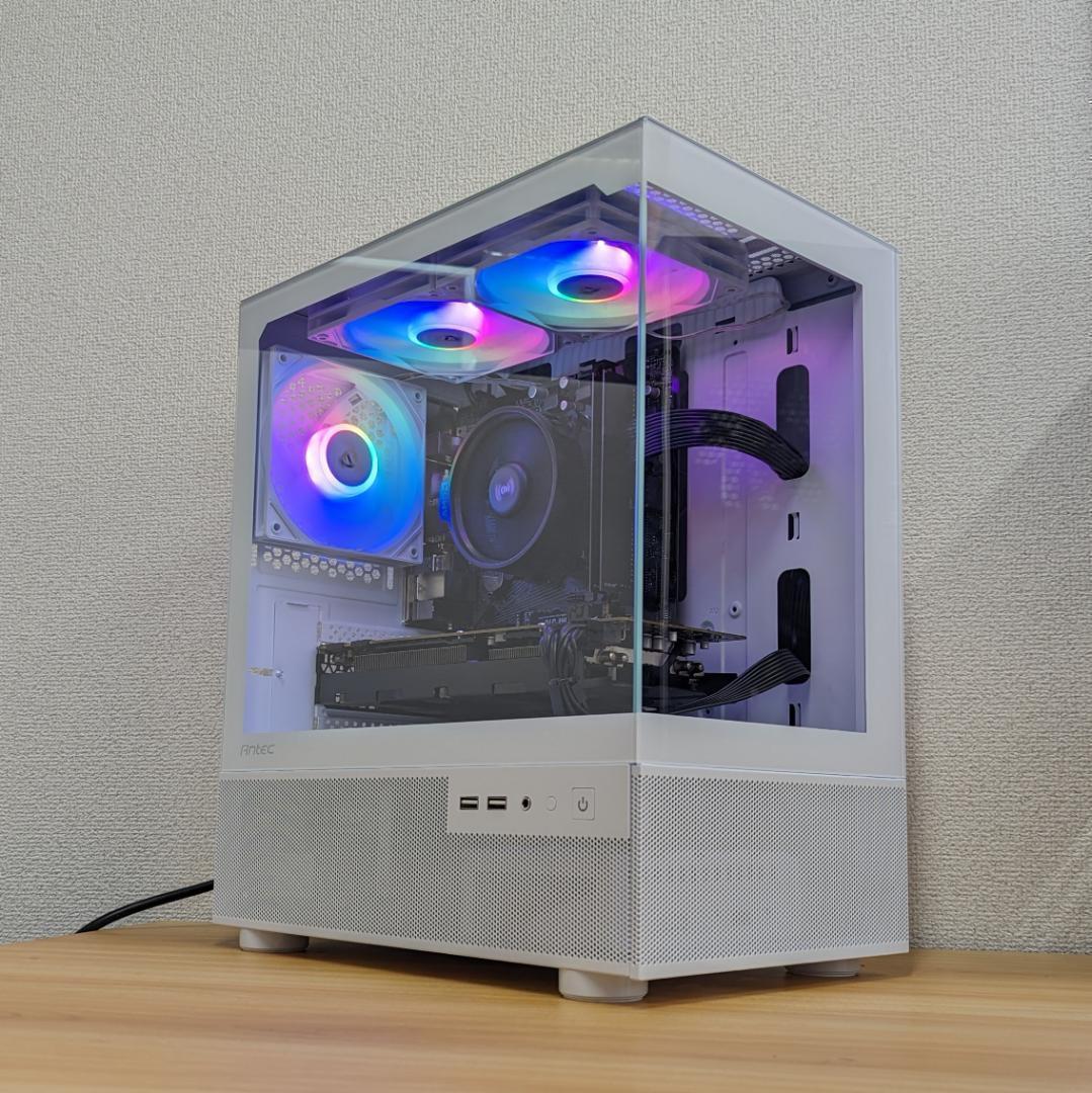 【即納激安ホワイトモデル】RTX3080搭載ゲーミングPCフルセット✨R7