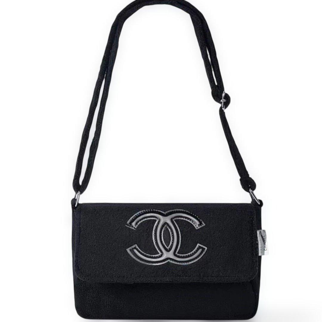 CHANEL ブラック ショルダーバッグ
