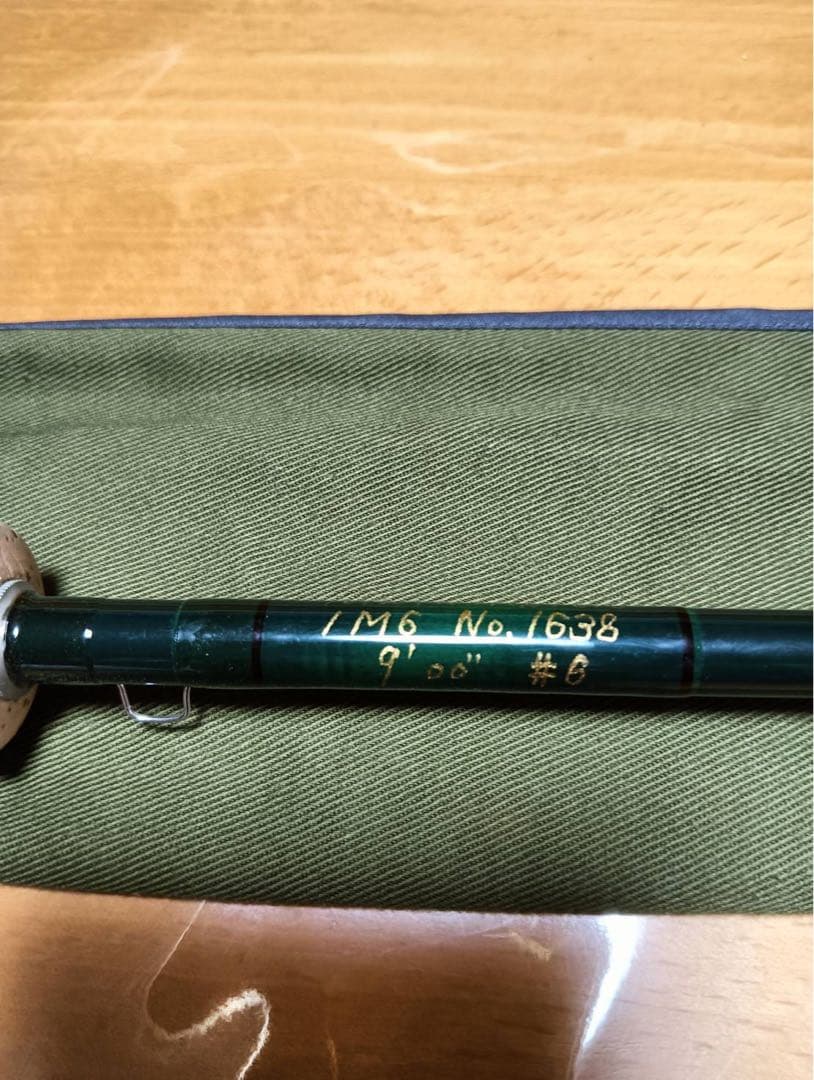 ウィンストンフライロッド9f#6.No.1638 竿　釣り