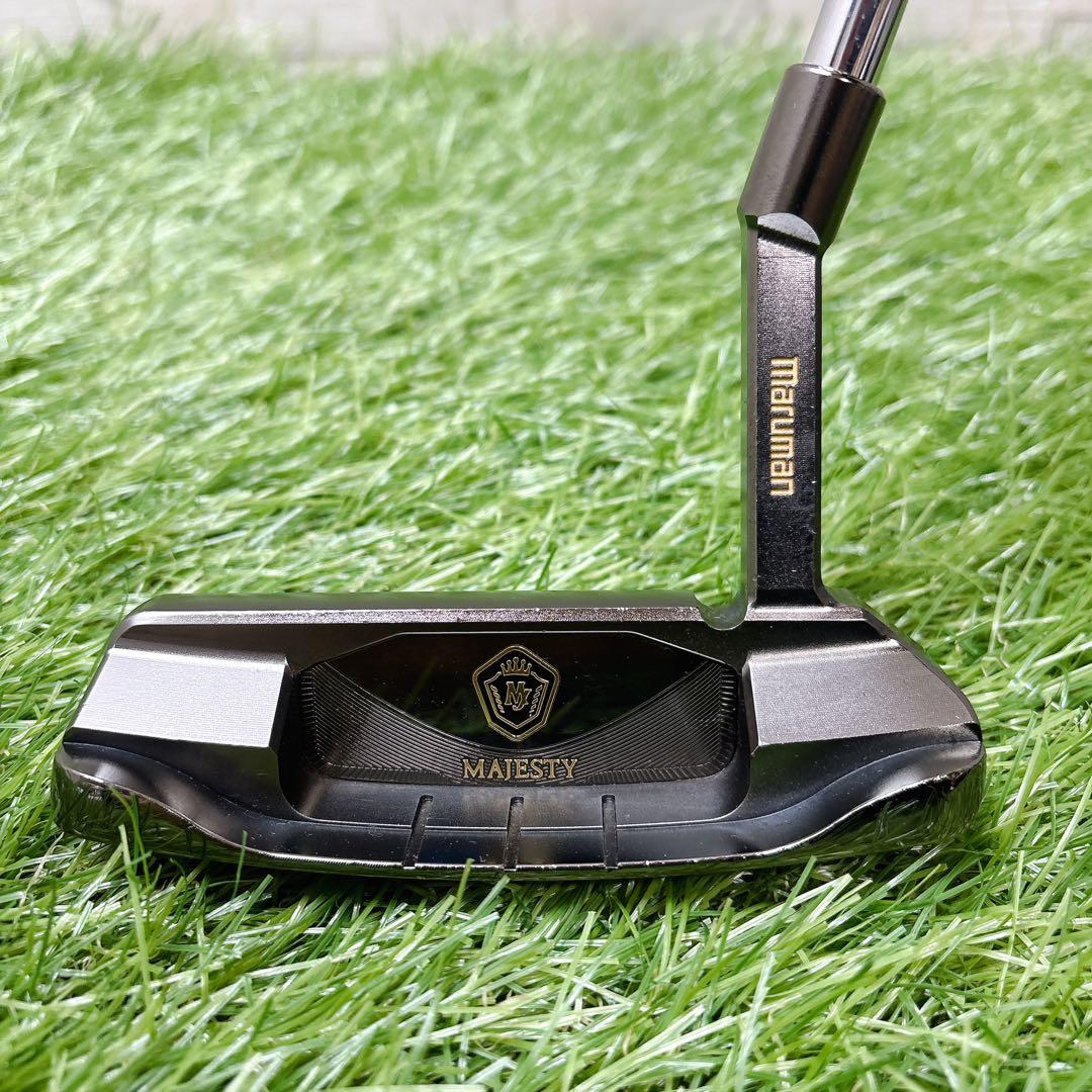 レフティ 最高級 マジェスティ パター MJ-105P 34インチ カバー付き