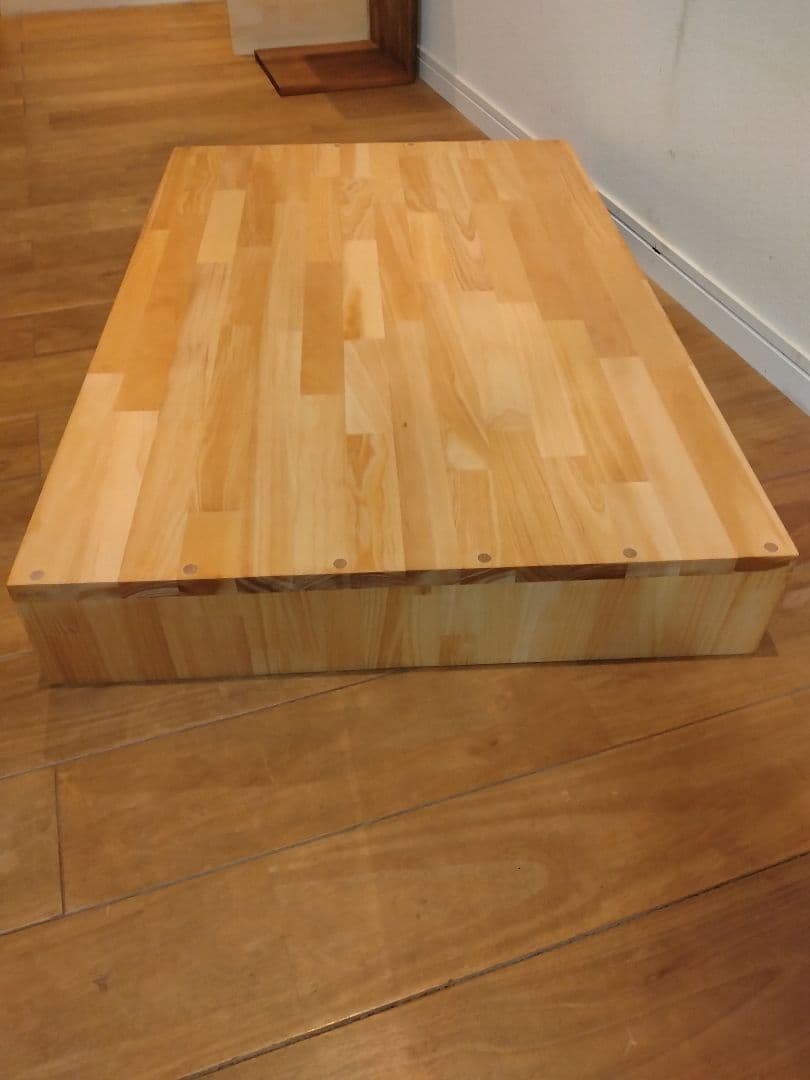 木製　ハンドメイド　オーダー　コの字　テレビ台　サイドテーブル　シェルフ　水槽台