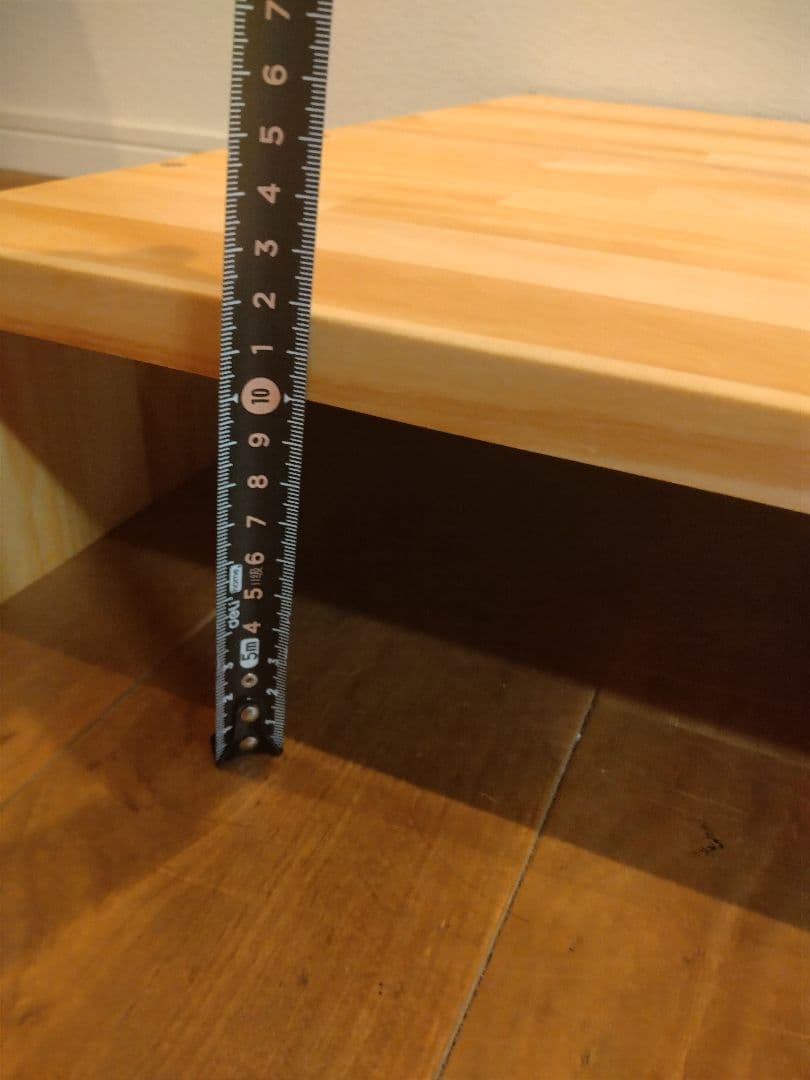 木製　ハンドメイド　オーダー　コの字　テレビ台　サイドテーブル　シェルフ　水槽台