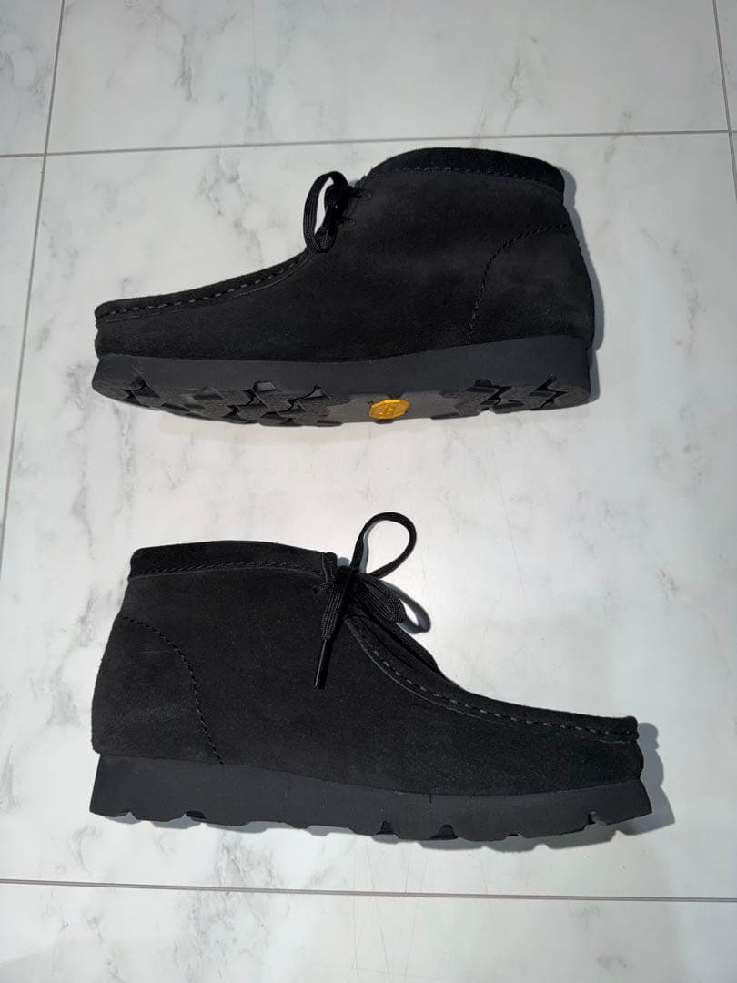 最終価格　クラークス　ゴアテックス　ビブラムソール　ワラビー　24.5cm