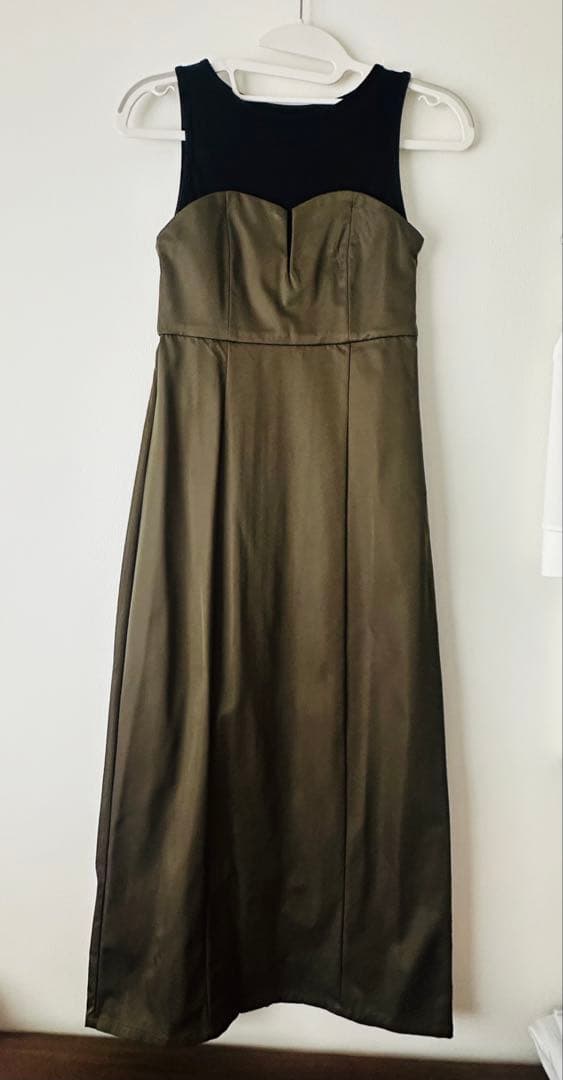 【AYA】最安値　Glam Lips ビスチェワンピース/カーキ